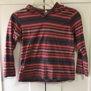 Boys Stripped Cotton Hoodie